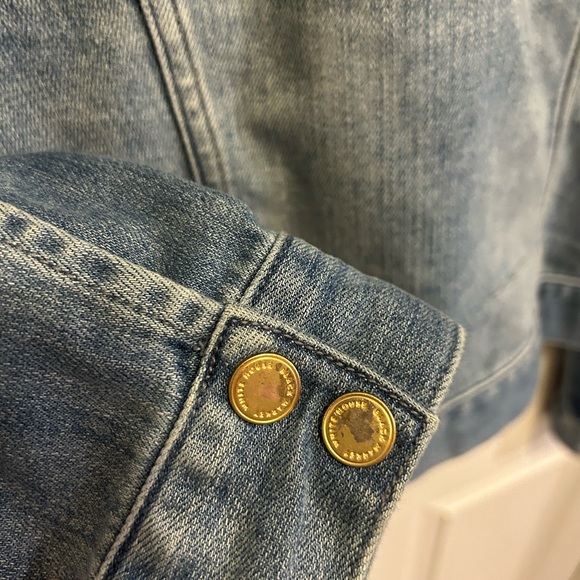 White House Black Market Denim Jacket - Picture 8 of 9